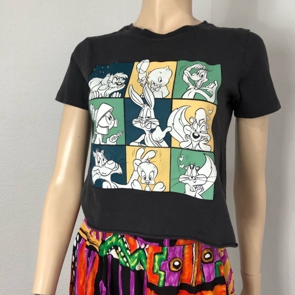 LOONEY TUNES and all related characters and elements & WBE(20s) T-shirt crop top - Picture 5 of 12